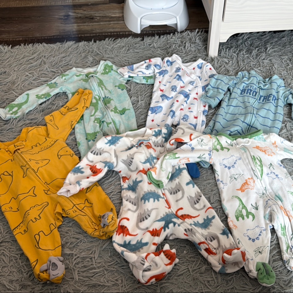 Colorful Newborn Onesies